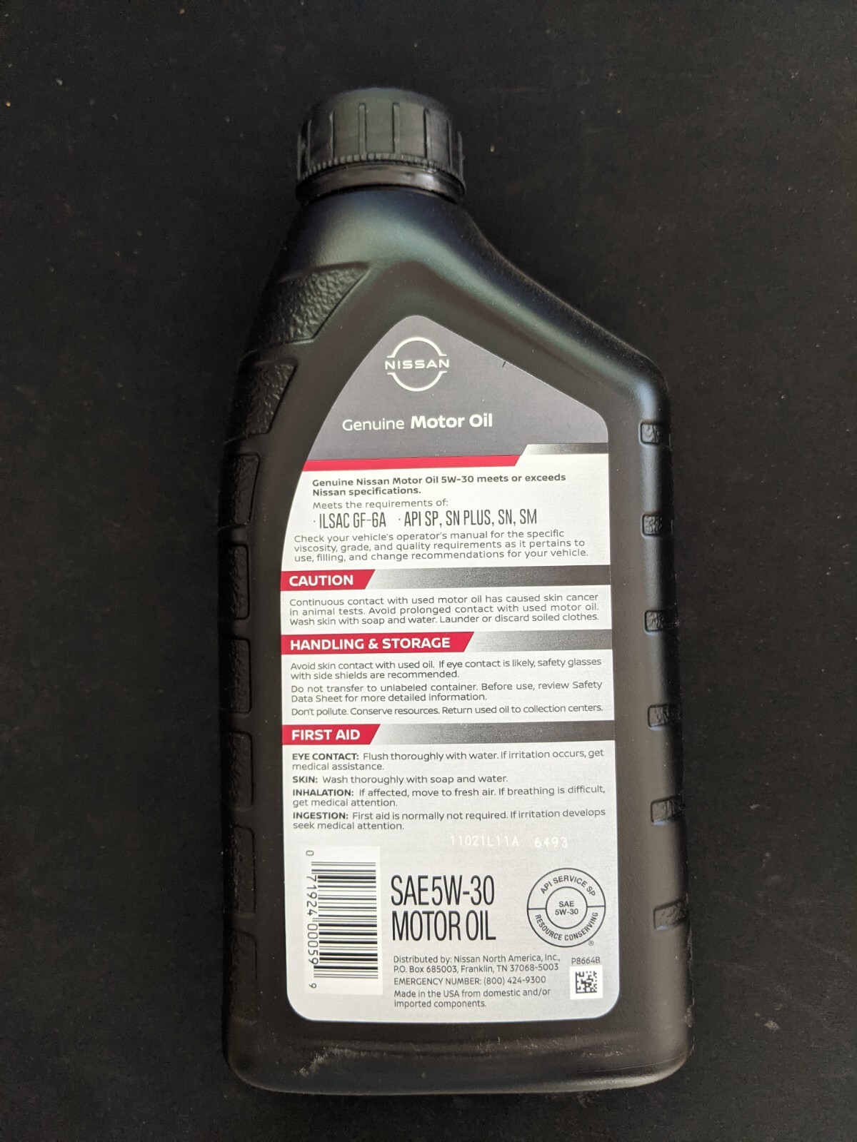 GENUINE OEM Nissan Synthetic 5W-30 Motor Oil (999PK-05W30NN) – CHOOSE YOUR PACK