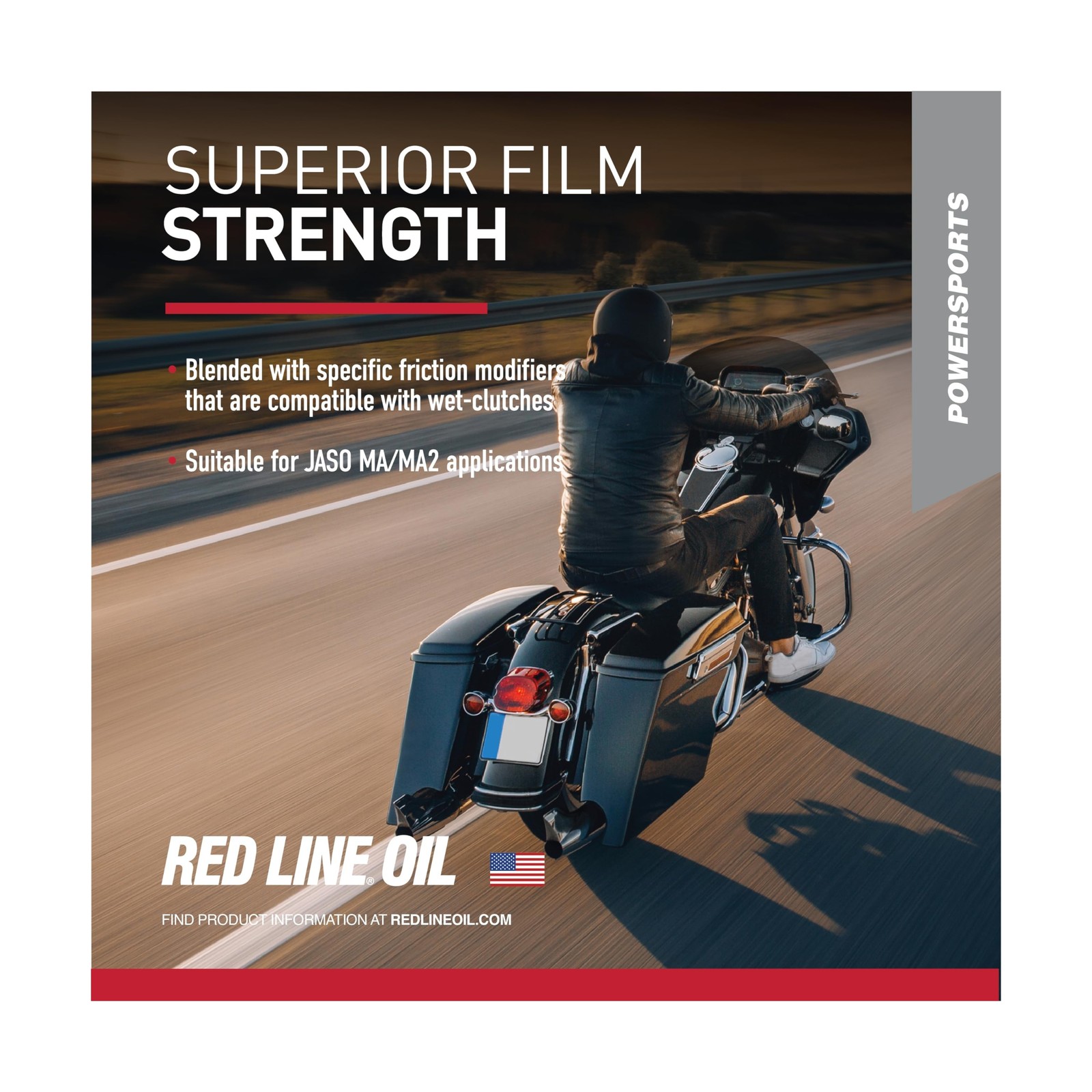 Red Line 12604 20W60 Synthetic Motorcycle Motor Oil – 1 Quart (6 Pack)
