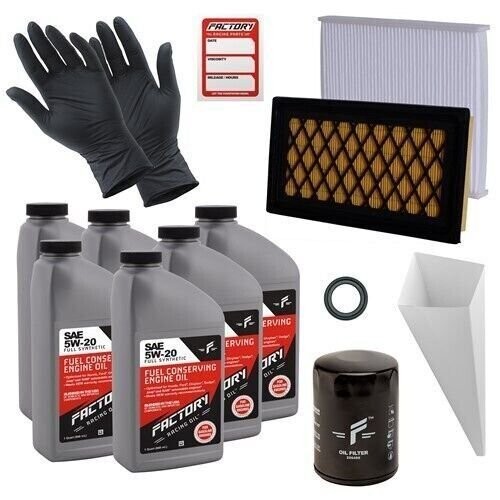 Factory Racing Parts 5W20 6Qt Oil Change Kit for Ford Explorer Flex Lincoln MKT