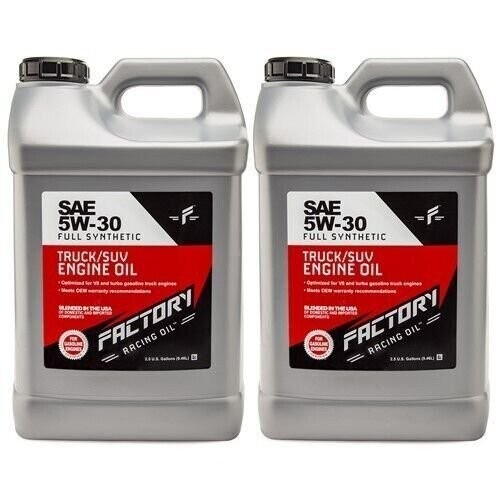 Factory Racing Oil SAE 5W-30 Full Synthetic Truck/SUV Engine Oil GF-6A 5 Gallon