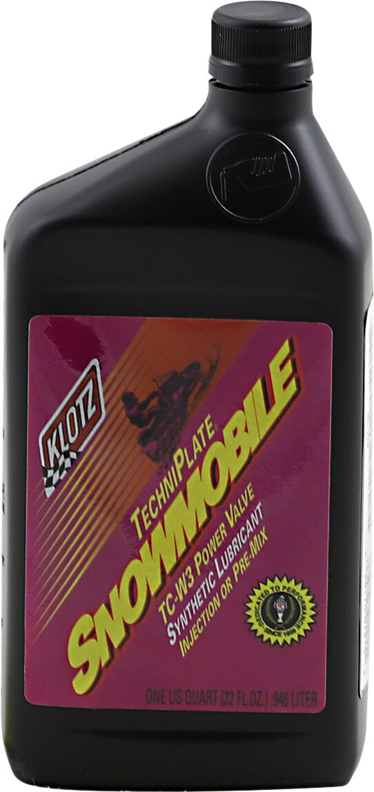 Klotz Snow X2 Techniplate Full Synthetic 2-Stroke Snowmobile Oil 1qt KL-215