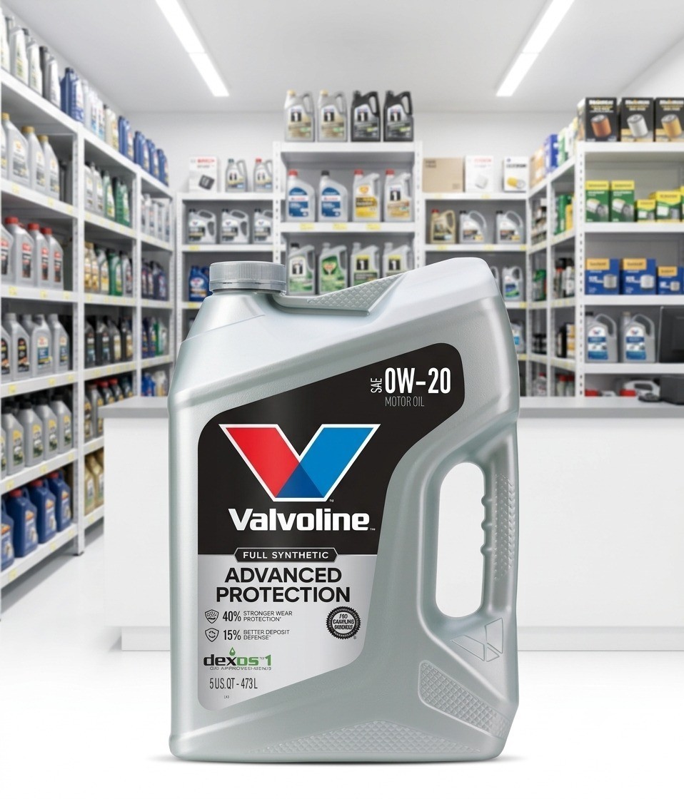 Valvoline Advanced Full Synthetic SAE 0W-20 Motor Oil 5 QT