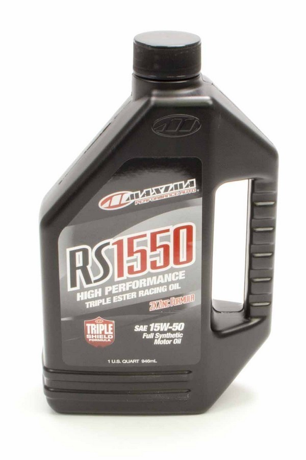 Maxima Motor Oil – RS – 15W50 – Synthetic – 1 qt – Each