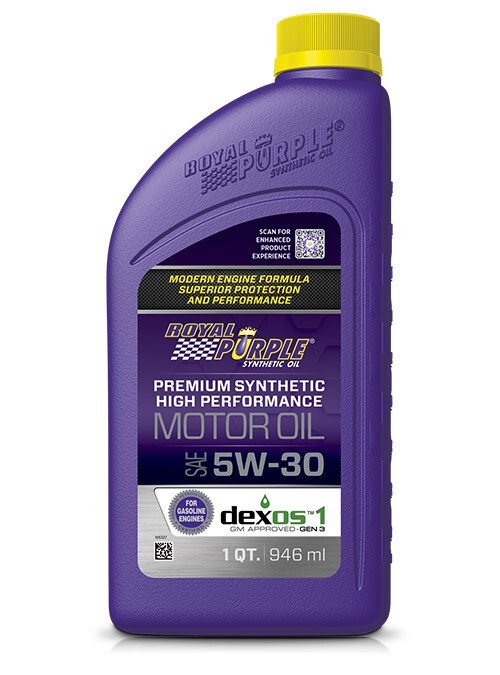 High Performance Engine Oil 5W30 Royal Purple High Performance Petrol 1pc