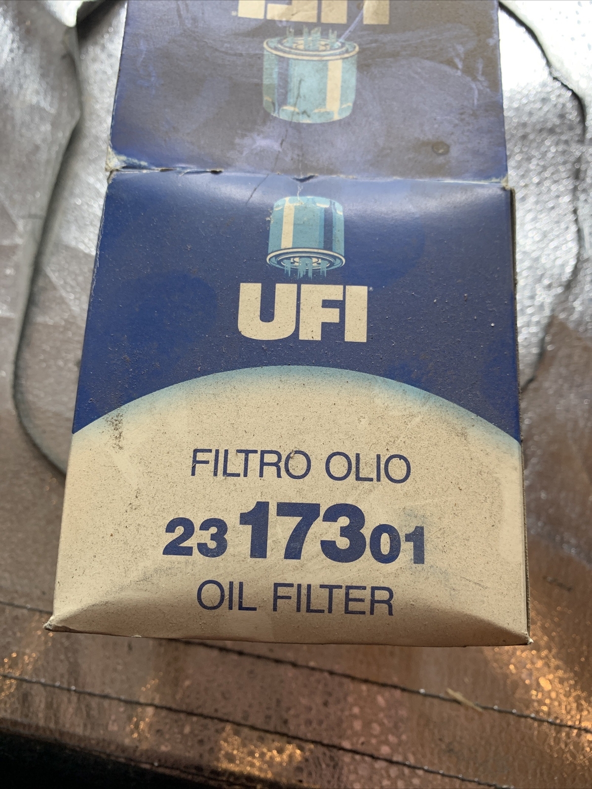 2317301 UFI Oil Filter Peugeot 104-204-205-304-305 Renault R14 Citroen C15-BX