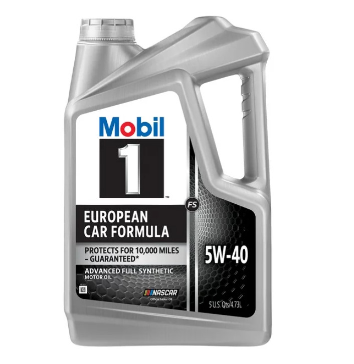 Mobil 1 FS European Car Formula Full Synthetic Motor Oil 5W-40, 5 qt