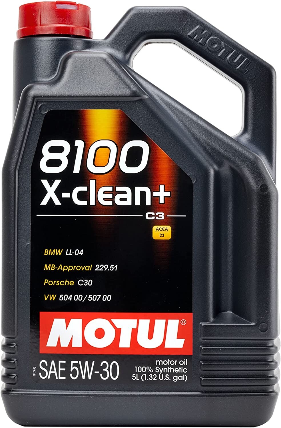 Motul 8100 X-Clean+ 5W30 Synthetic Engine Oil 5 Liter 106377