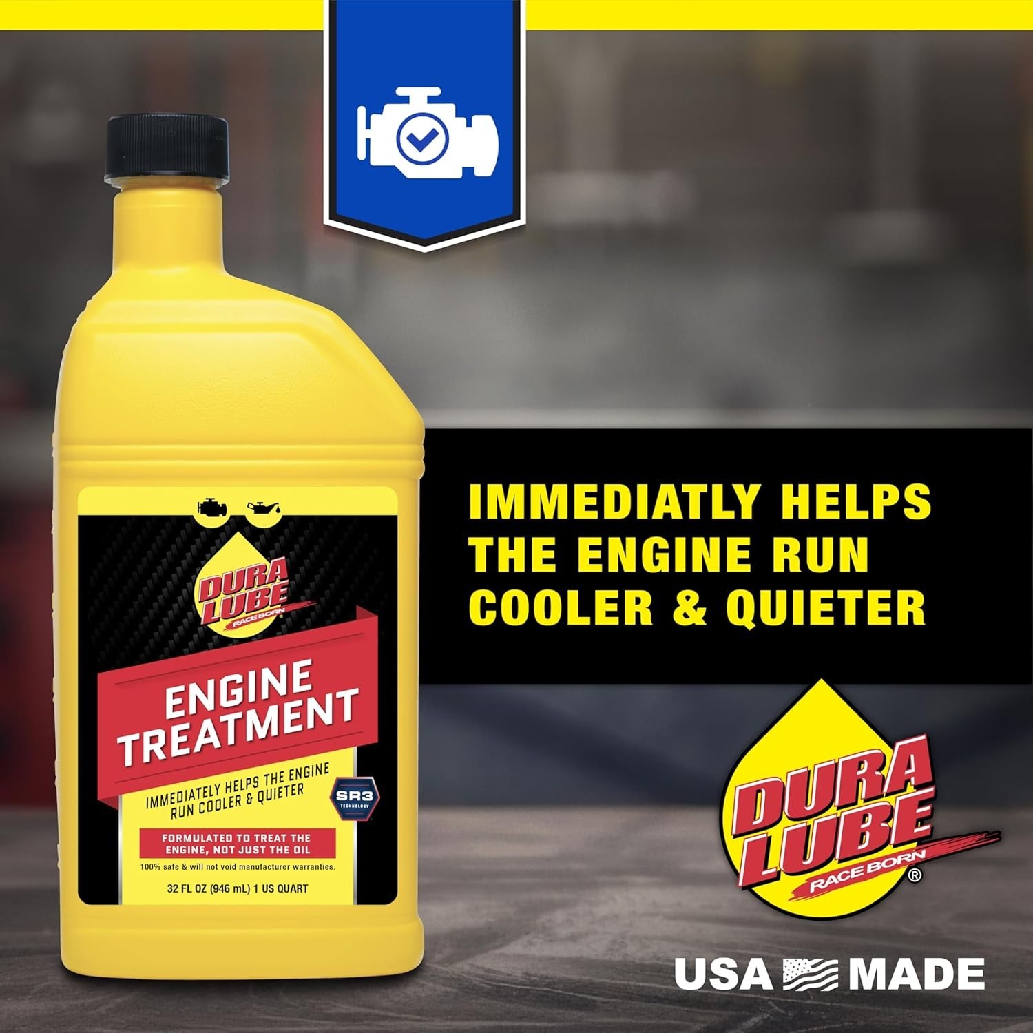 32 oz Engine Treatment by Dura Lube – Extend Engine Life & Improve Efficiency