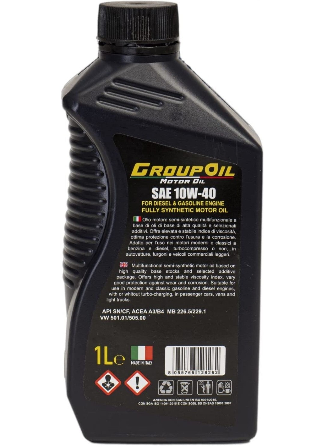 Grupoil 10W40 5 Litre Synthetic Engine Oil