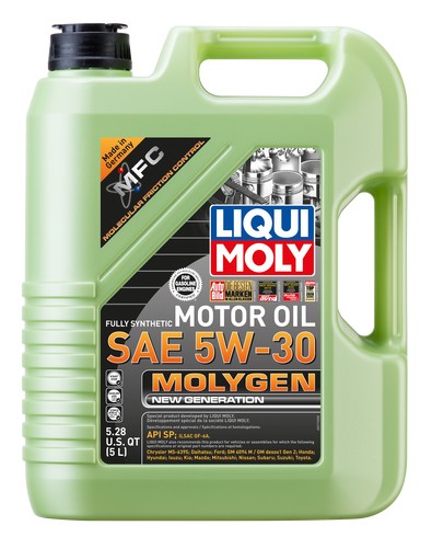 Liqui-Moly 20228 Molygen New Generation 5W-30 Motor Oil – 5L