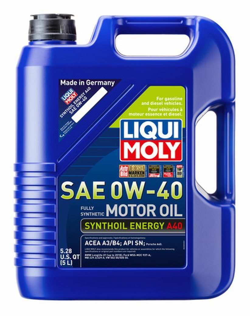 x10 LITER 0W-40 Engine Motor Oil & Filter for Porsche 911 Boxster Cayenne Cayman