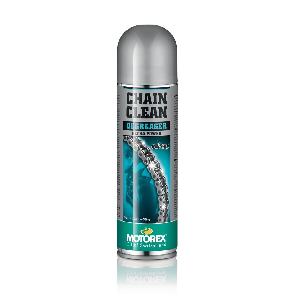 MOTOREX Chain Clean Spray Degreaser Motorcycle Chain Cleaner