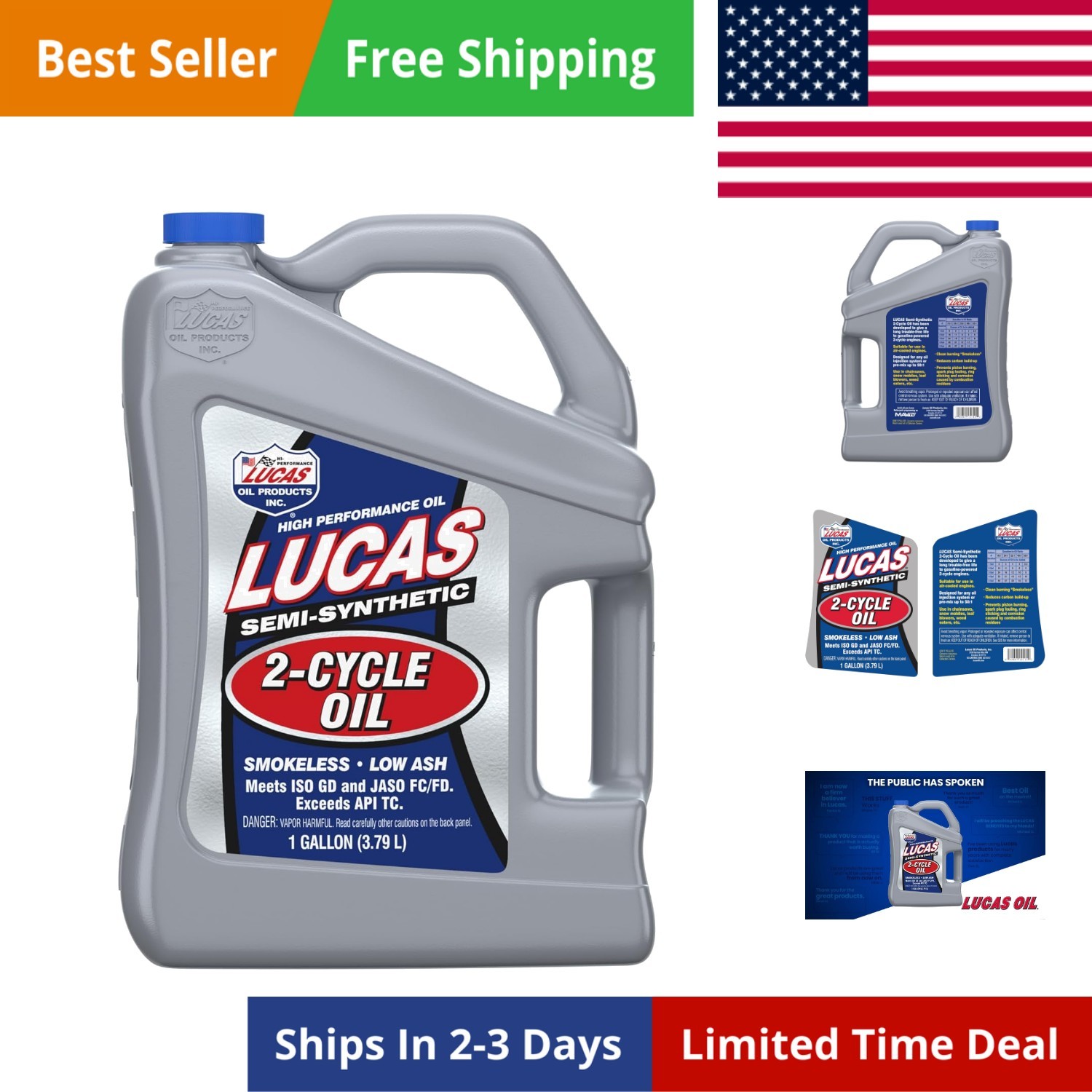 10115 Semi-Synthetic 2-Cycle Motor Oil – 1 Gallon