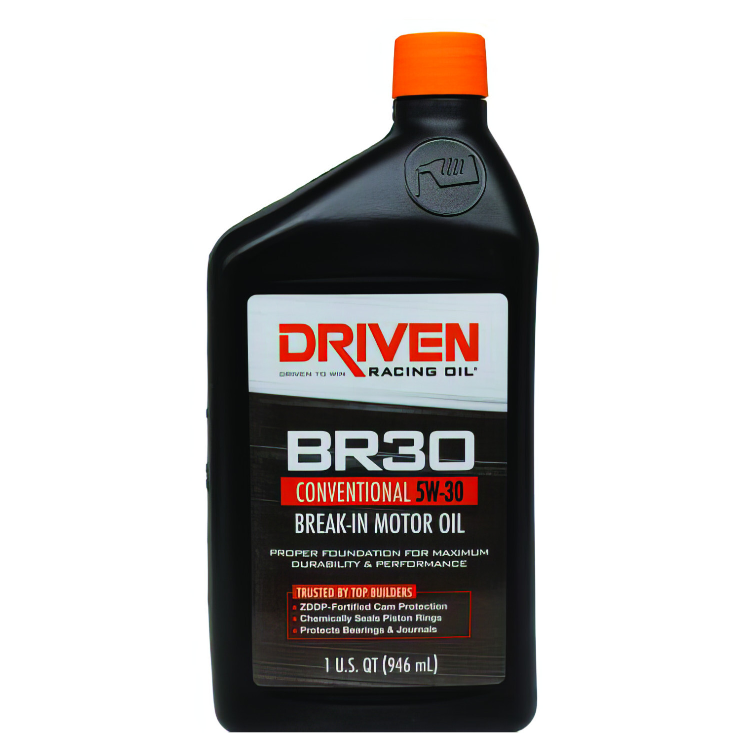 Driven Motor Oil – BR30 Break-In – High Zinc – 5W30 – Conventional – 1 qt – Each