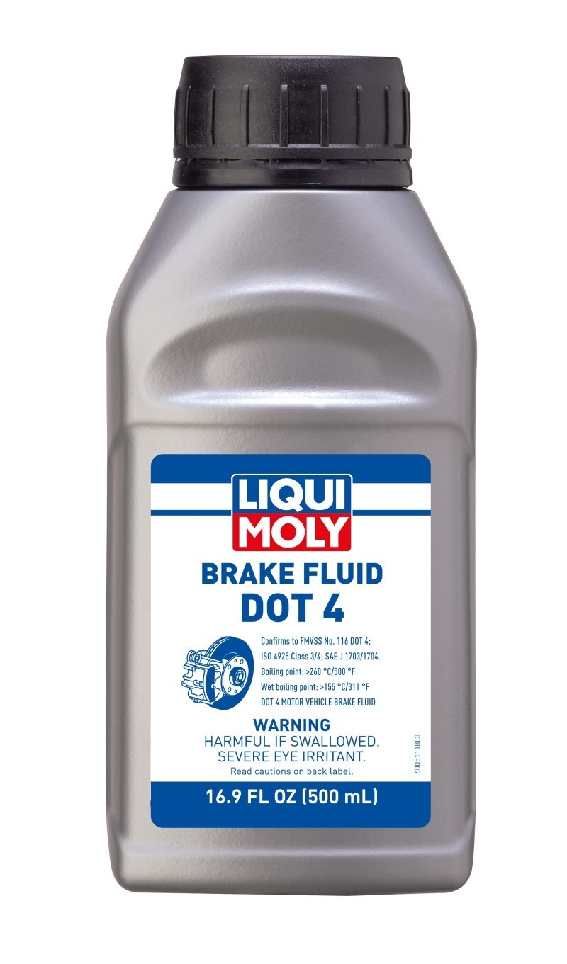 LIQUI MOLY 500mL Brake Fluid DOT (Case of 24 500ml)