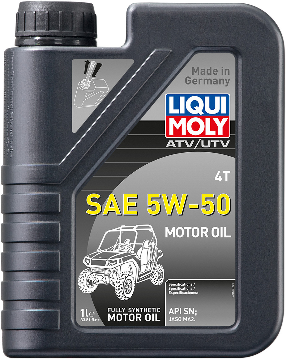 LIQUI MOLY ATV/UTV 4T Engine Oil – 5W-50 – 1 liter 20212