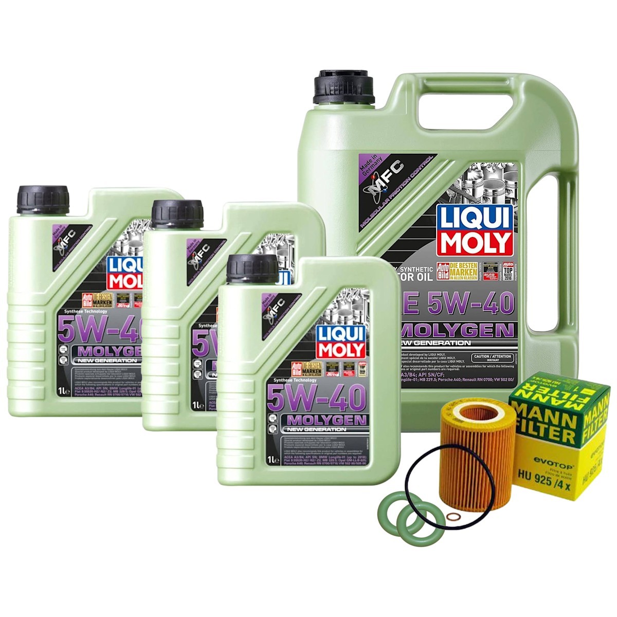 KIT-070224-196 Liqui Moly Motor Oil for 325 330 530 525 328 323 528 E46 3 Series
