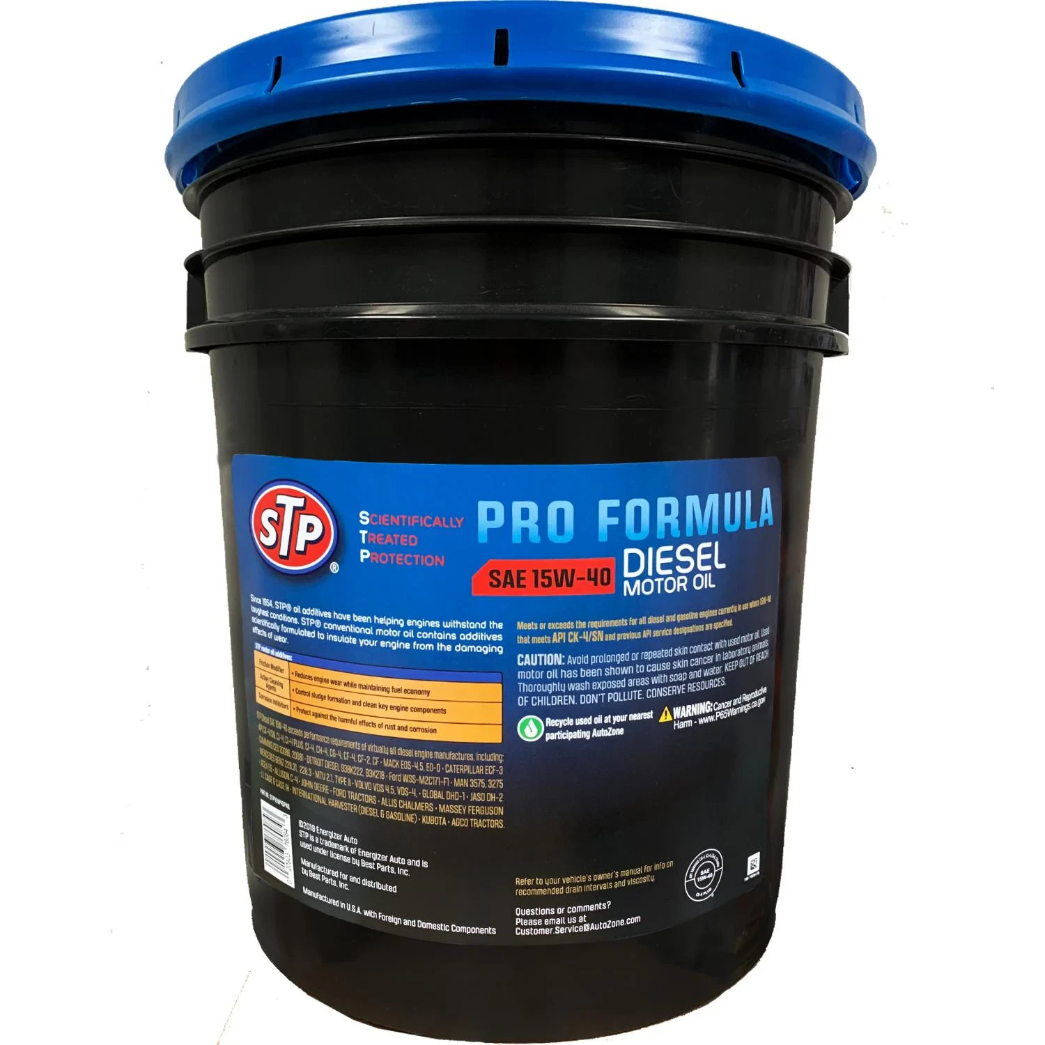 STP Diesel Engine Conventional 15W-40 Motor Oil 5 Gallon