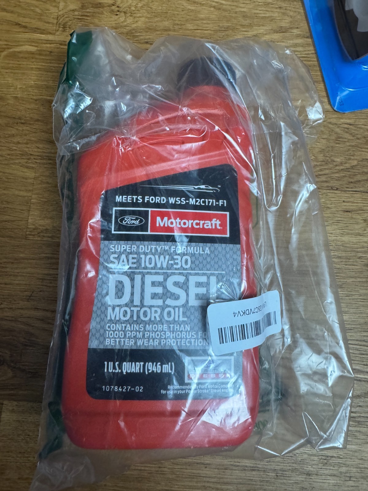 Motorcraft SAE 10W-30 Power Stroke Diesel Engine Motor Oil OEM Genuine Ford