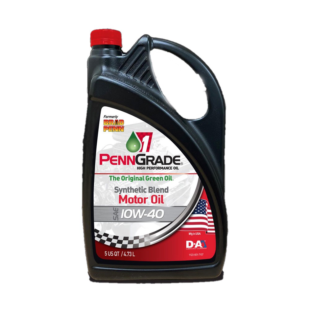 Brad Penn / PennGrade 1, 71440 / 71446 Semi-Synthetic HP Engine Oil 10W40, 5 Qt