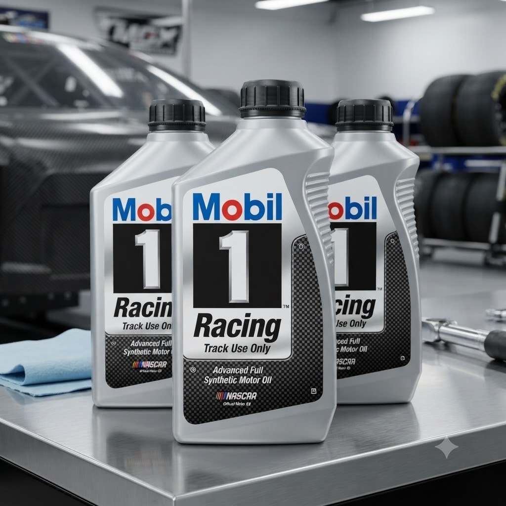 SALE- 3 PACK- MOBIL 104145 Mobil 1 Racing; Full Synthetic; SAE 0W-50; 1 Quart