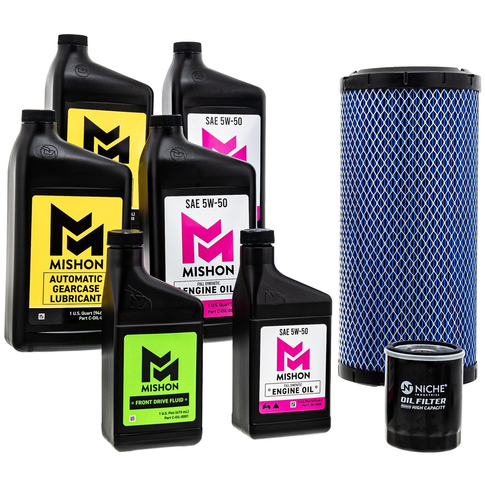 MISHON Full Service Oil Change Kit for Polaris Xpedition XP Ultimate UTV 2024
