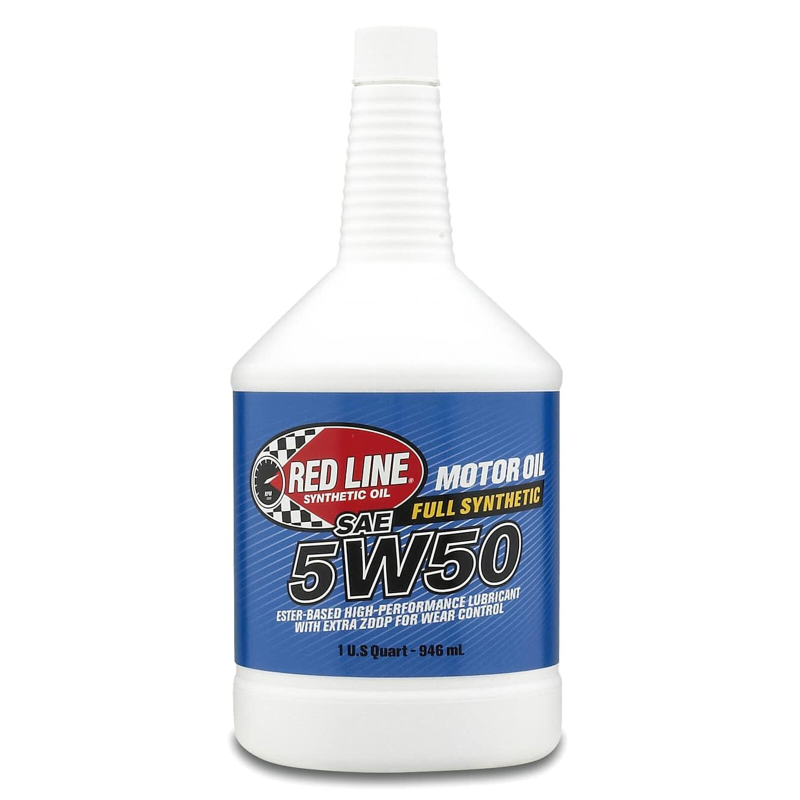 Redline 11604 Pack of Six 1 Quart Full Synthetic 5w50 Motor Oil Bottles