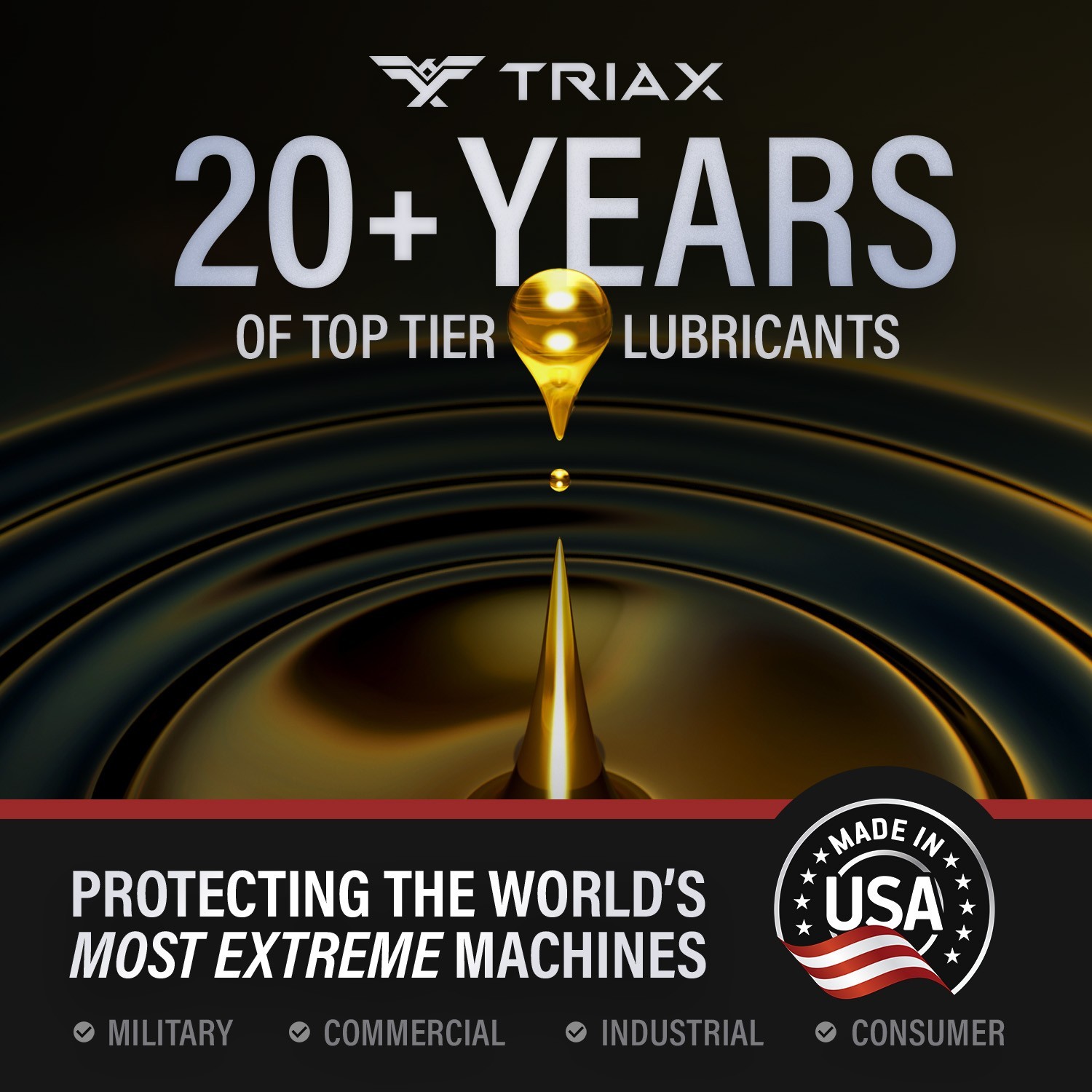 TRIAX Marine Ultra 10W-30 4-Stroke Full Synthetic Engine Oil (4 Gallon Pack)