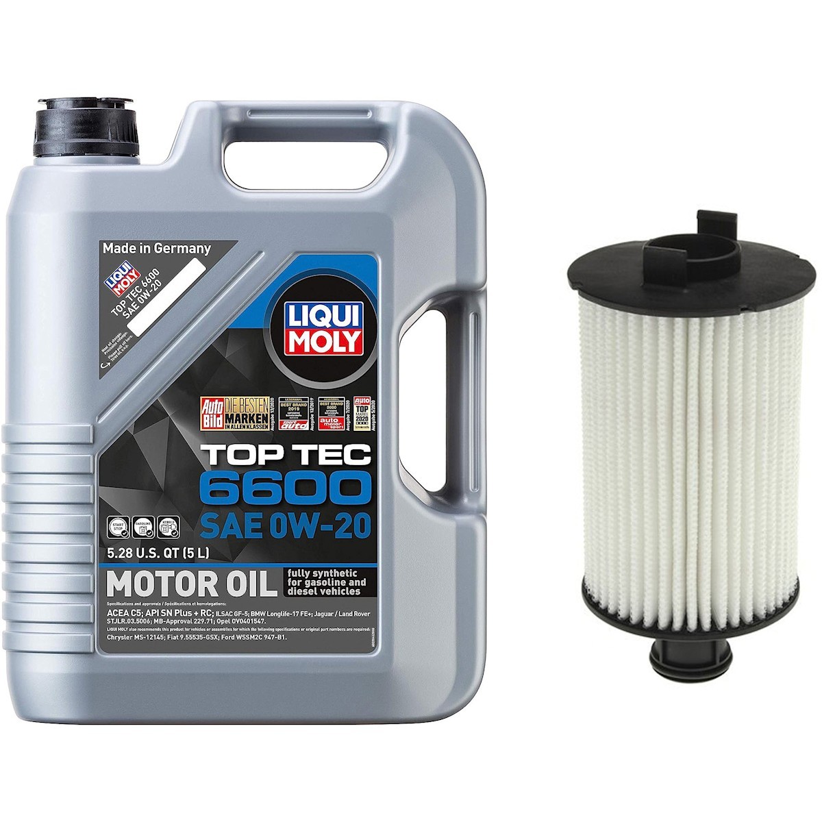 KIT-041024-202 Mahle Oil Filter for Range Rover Jaguar XJ Land Discovery Sport