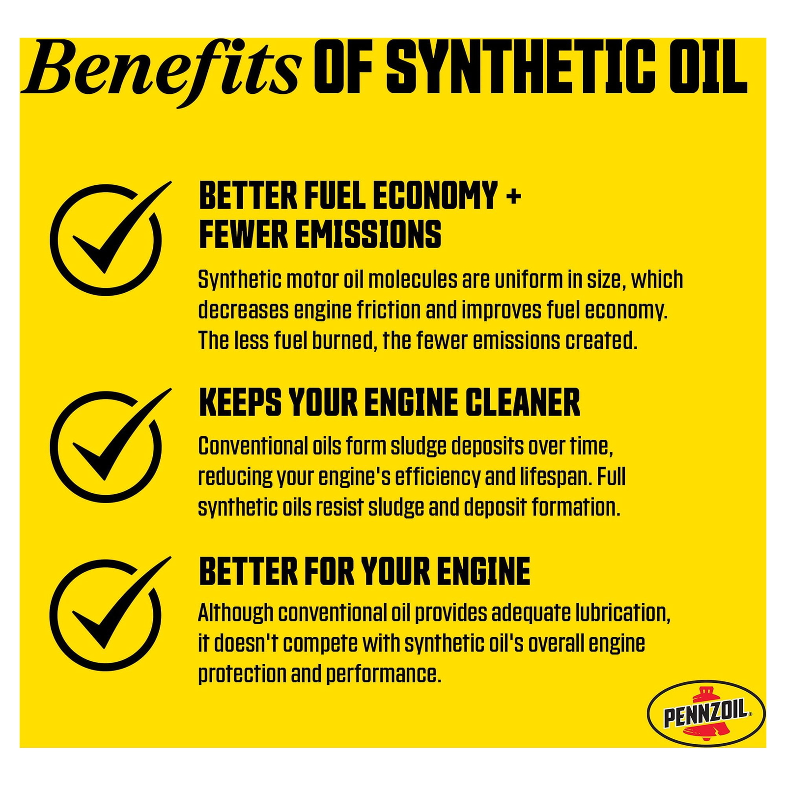 Pennzoil Full Synthetic 5W-20 Motor Oil, 5 Quart Pennzoil 5W-20 Motor Oil USA