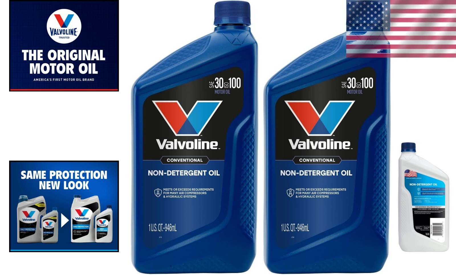2-Pack SAE 30 Non-Detergent Engine Oil – Prevents Deposits and Ensures Longevity