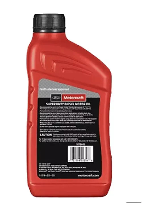 17 Quarts Diesel Engine Motor Oil FORD/Motorcraft SAE 15W-40 Super Duty