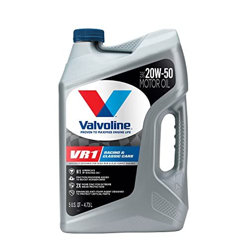 VR1 Racing SAE 20W-50 Motor Oil 5 QT