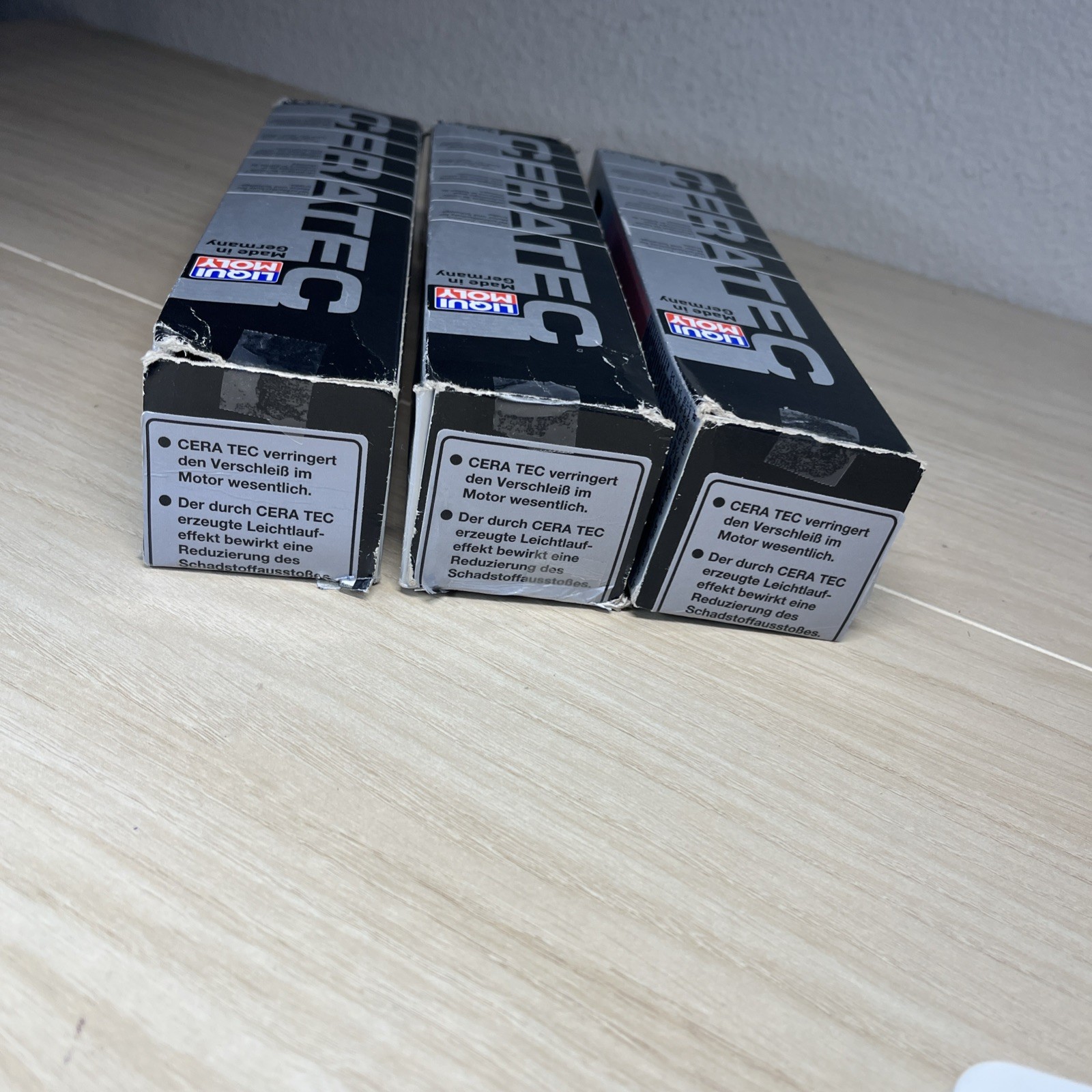3 Pack Cans Liqui Moly Ceratec CERA TEC Oil Additive 20002 Made in Germany