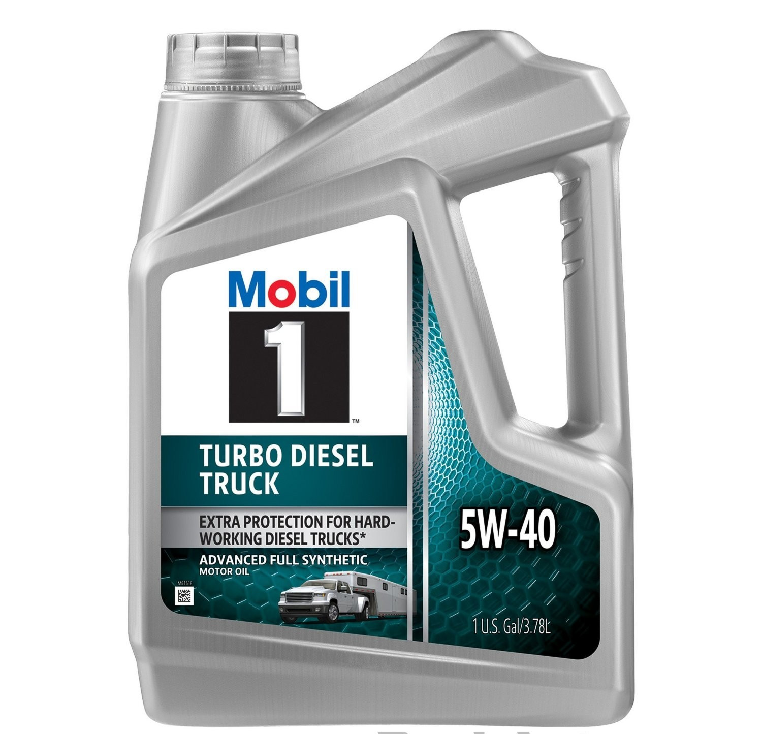 MOBIL 127097 M-1 TD TRUCK 5W40; Mobil 1 Turbo Diesel Truck; Full Synthetic; SAE