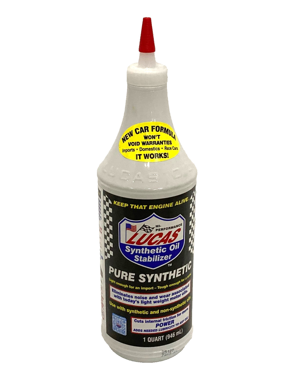 Lucas Car Oil Synthetic Stabilizer 1 QT, 32 FL OZ, CASE OF 12