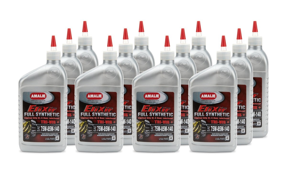 AMALIE 160-71376-56 Elixir Synthetic LS GL-5 75W-85W-140 Case 12x1Qt