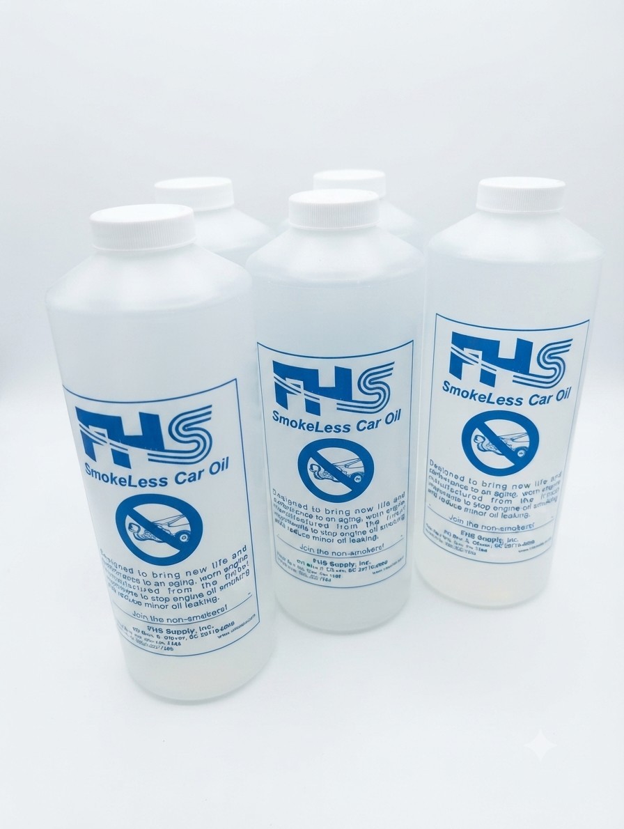 FHS SmokeLess Car Oil 5 Quarts
