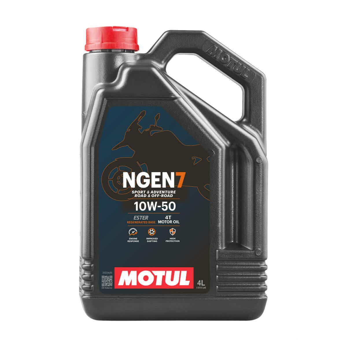 Motul NGEN 7 10W-50 4T Synthetic Engine Oil 4 Litre