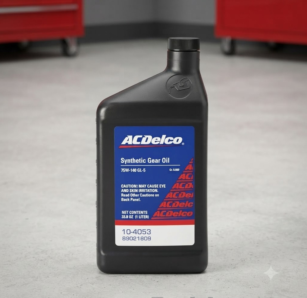 SALE- ACDELCO 104053 GL-5; Castrol SAF-XJ Synthetic; SAE 75W-140; 1 Liter