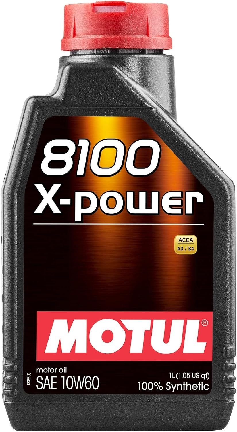 106142 8100 10W60 X-Power Synthetic Engine Oil -Acea A3/B4 1-Liter, 33.81 Flu…
