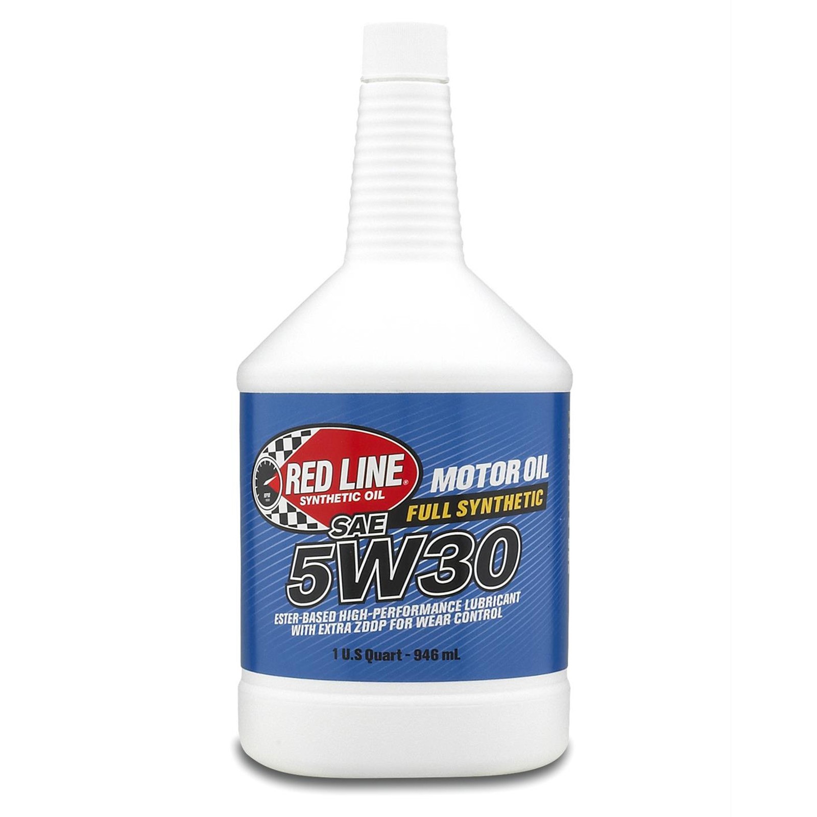 Red Line Oil 15304 Set of 6 Full Synthetic 5W30 Motor Oil Bottles, 1 Quart
