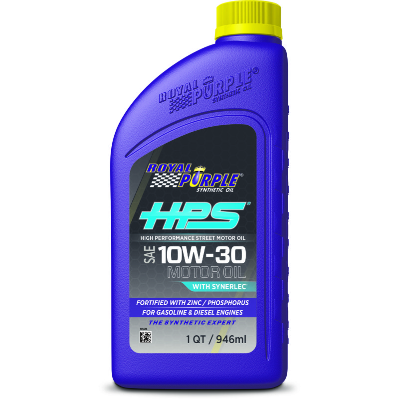 36130 Royal Purple HPS Synthetic High Performance Street 10W30 Motor Oil – 1