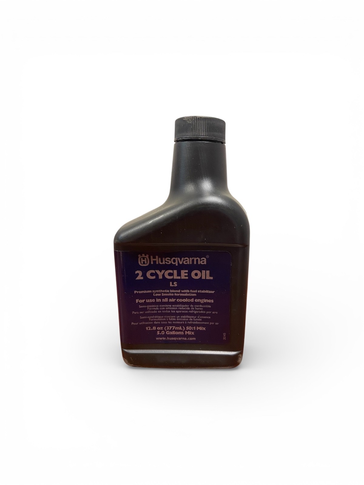 Husqvarna Low Smoke 2-Stroke Oil 12.8oz (50:1 Mix) Semi-Synthetic Small Engine