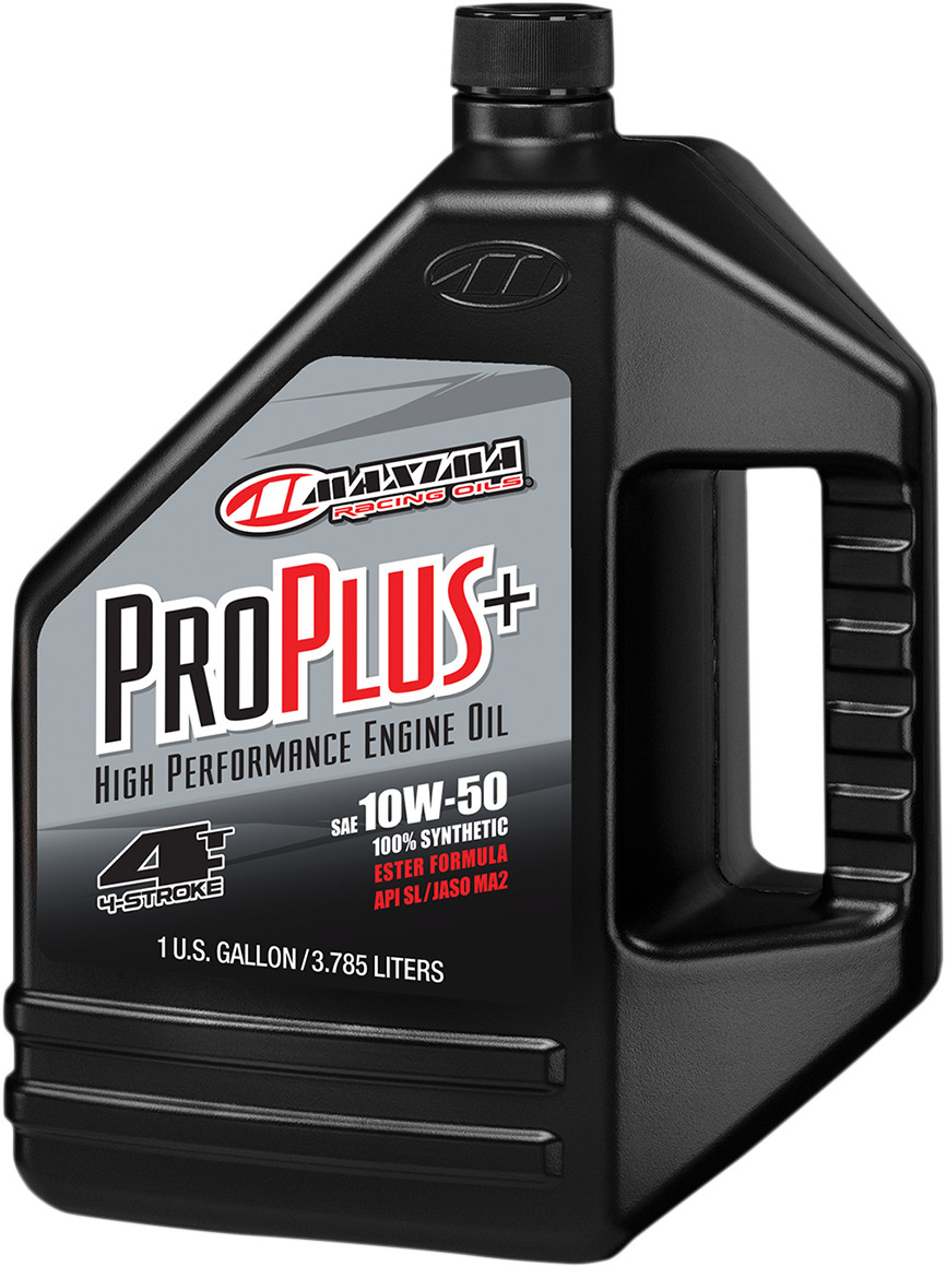 Maxima Racing Oil 30-199128 Oil 4T Pro Plus+ 10W50 Gallon