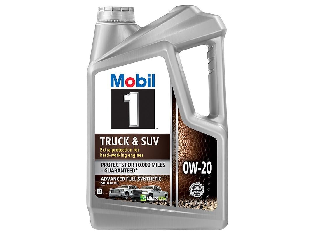 1 Truck & SUV Full Synthetic Motor Oil 0W20, 5 Quart