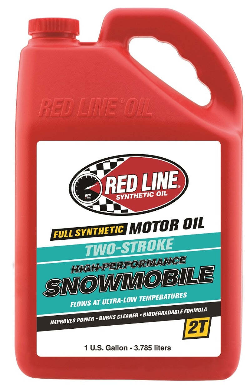 Red Line Two-Cycle Snowmobile Oil Gallon Case of 4 for Arctic Cat 41005