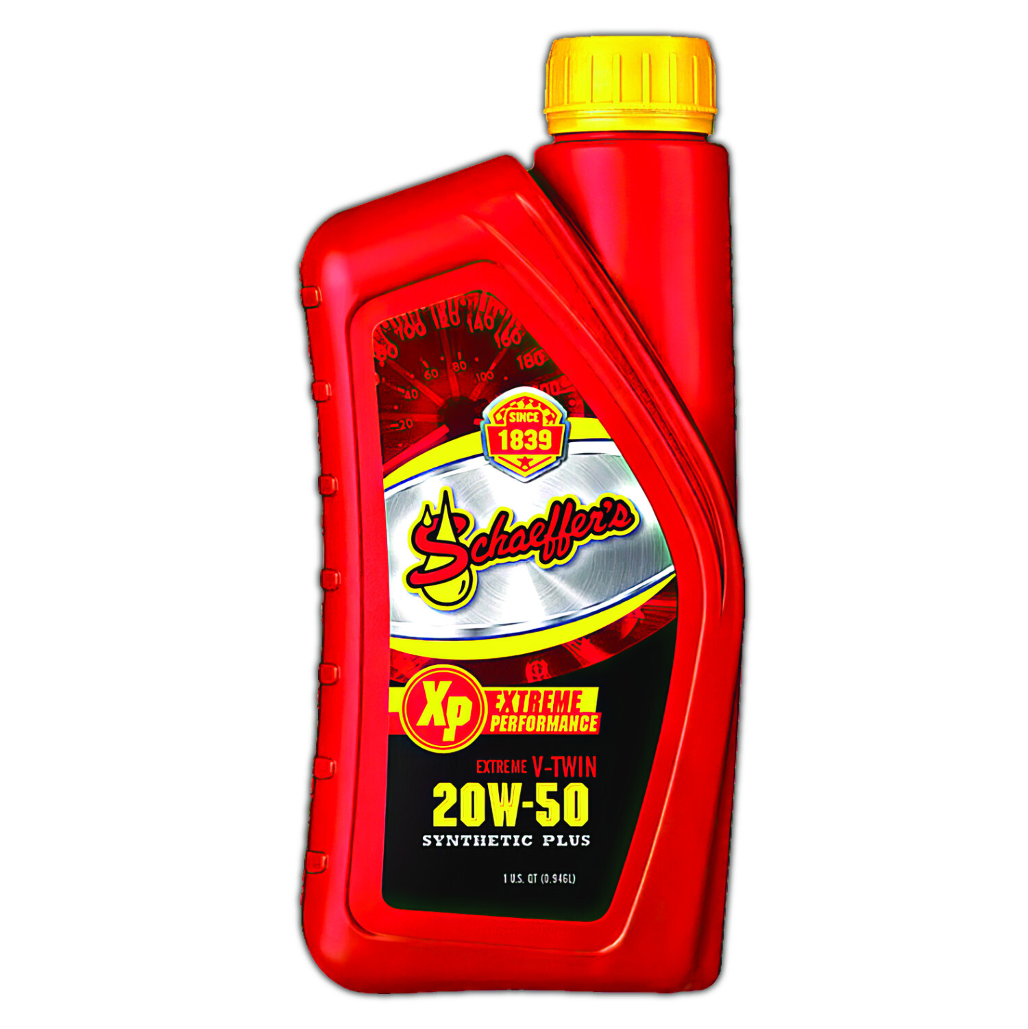 Schaeffer Motor Oil Extreme V-Twin – 20W50 – Synthetic Plus – 1qt Jug 0707-012