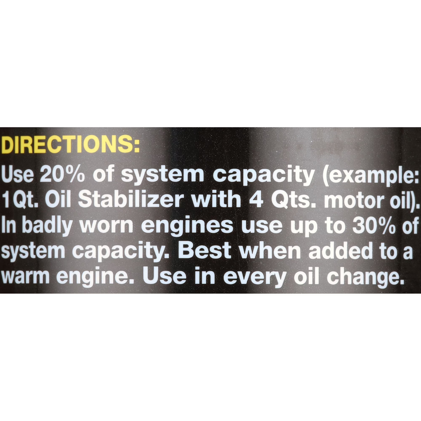 2 Pack Lucas Oil Products High Mileage Oil Stablizer 1 qt
