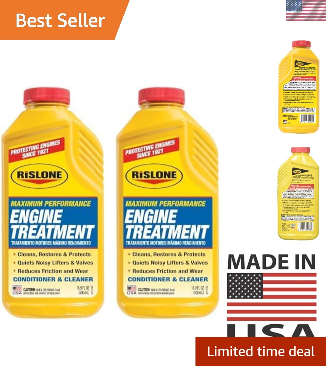 XTREME LUBE Maximum Performance Engine Treatment – Quiets Noisy Lifters (2 Pack)